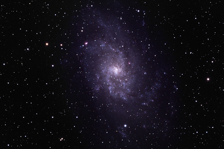 M33. THE PINWHEEL GALAXY. (TRIANGULUM)