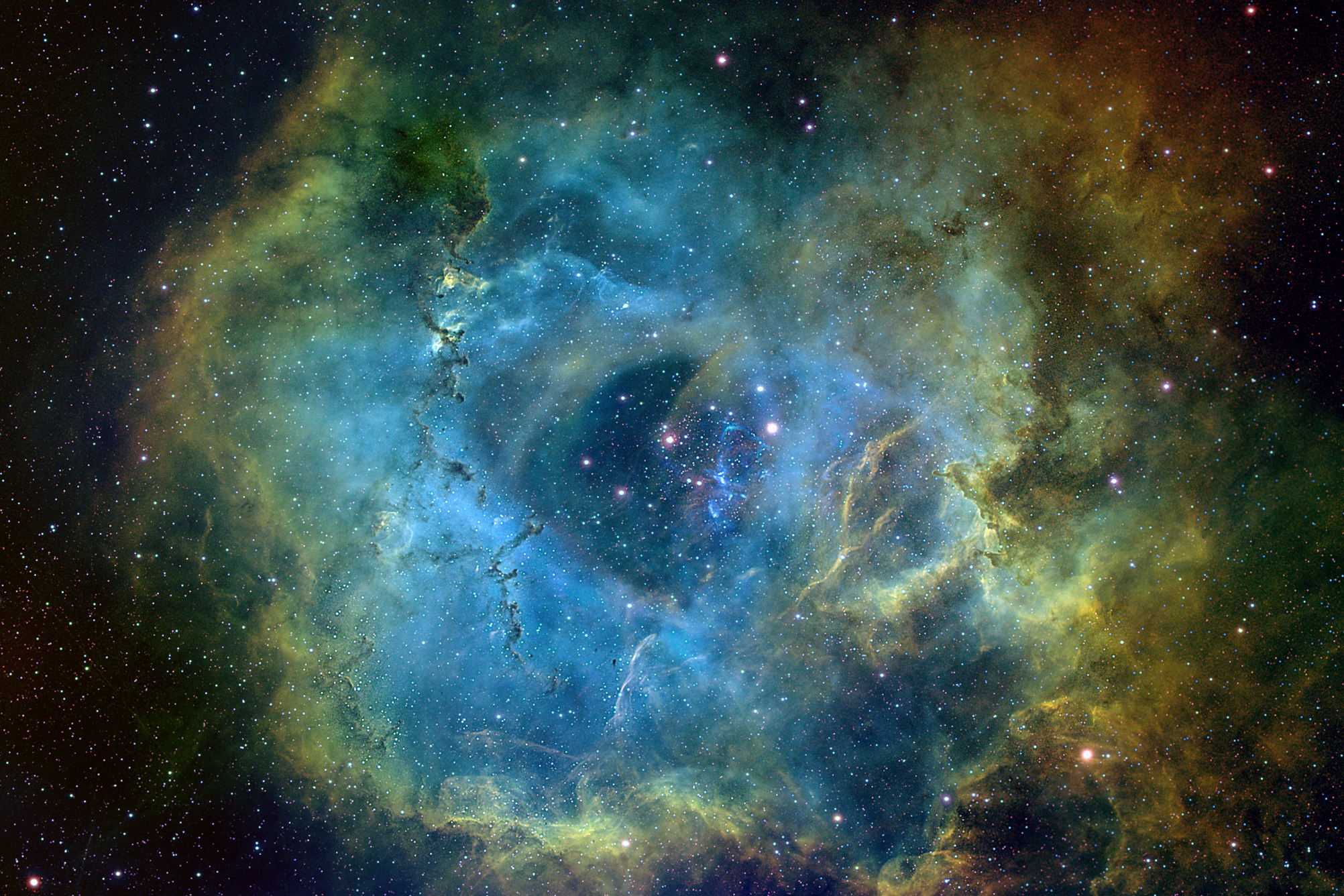 NGC 2237, THE ROSETTE NEBULA , MONOCEROS