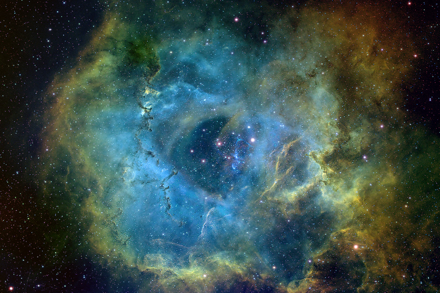 NGC 2237, THE ROSETTE NEBULA, MONOCEROS